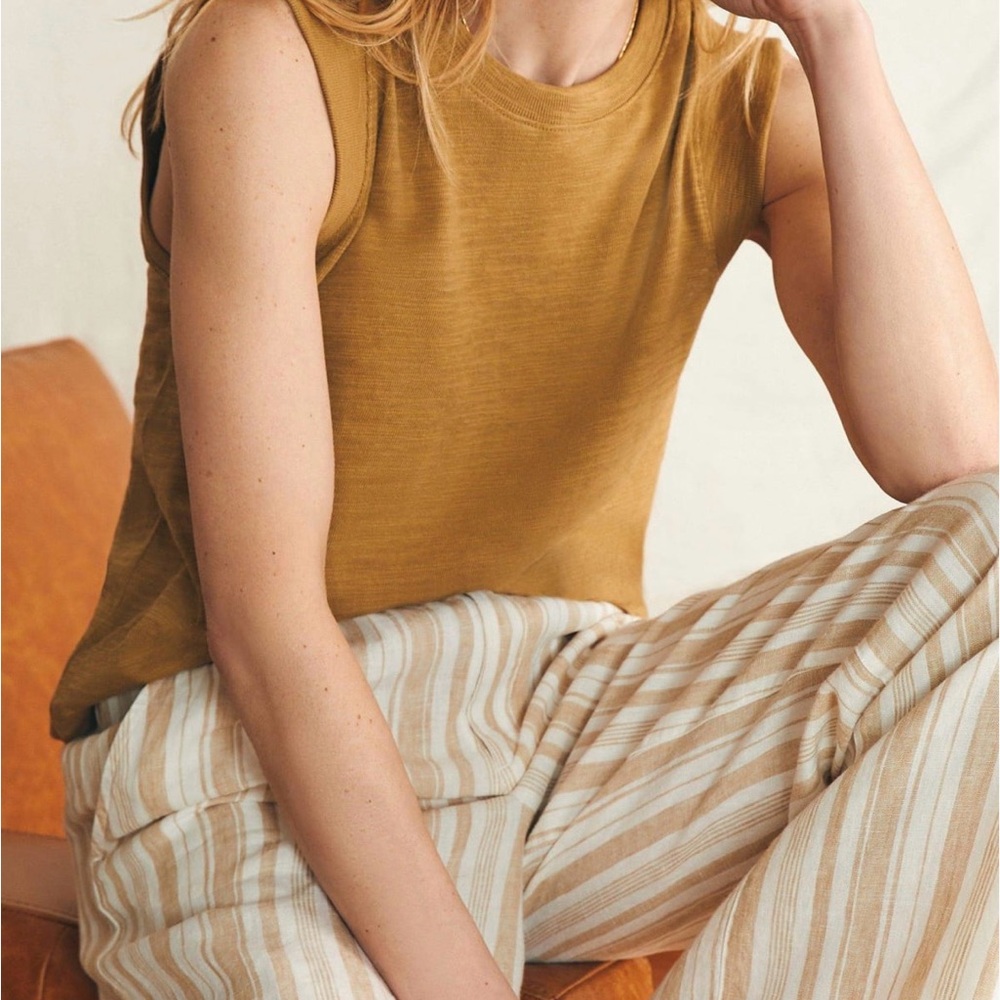 Faherty “Bronze” Muscle Tank